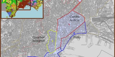 Mapa de nàpols centre històric