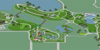 Mapa de nàpols jardí botànic