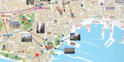 Mapa del port de nàpols