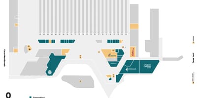 Mapa de napoli centrale de l'estació de tren
